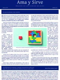 Portada del Boletín Ama y Sirve nº 89 de marzo de 2025.